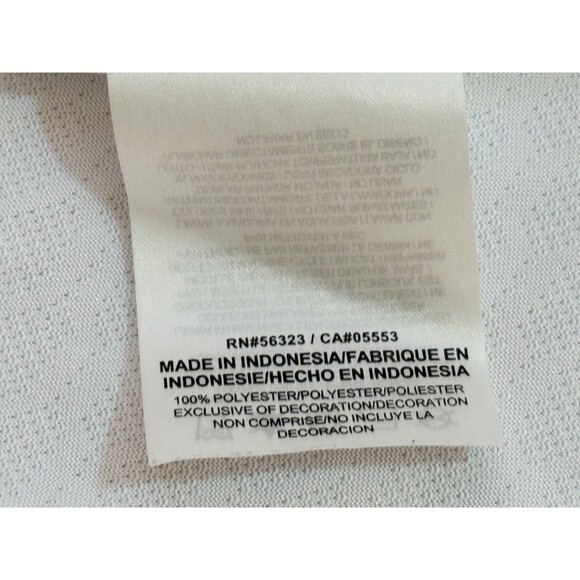 NIKE ARIZONA CARDINALS NFL Short Sleeve Button Down White Polo Shirt Medium - Picture 5 of 6